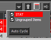 Priority groupings for Auto Cyle