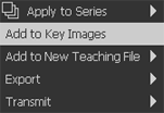Image area context menu