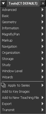 Context toolbar in text mode