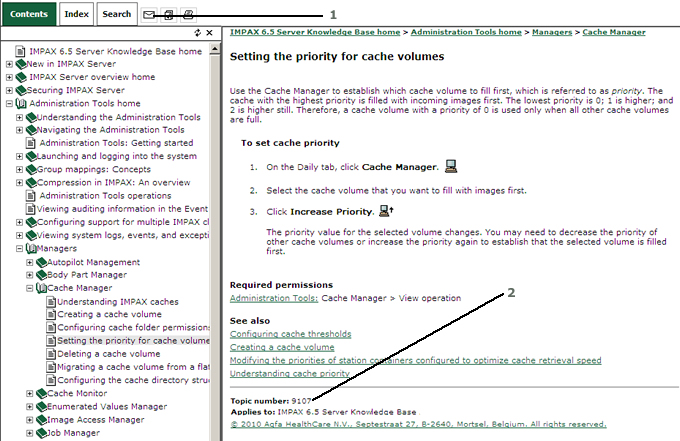 Knowledge Base page with Feedback button